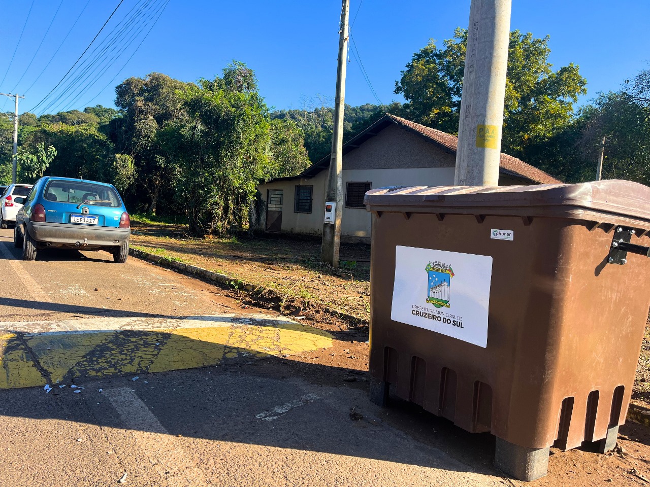 lixeira Foto: Cristiano Braga