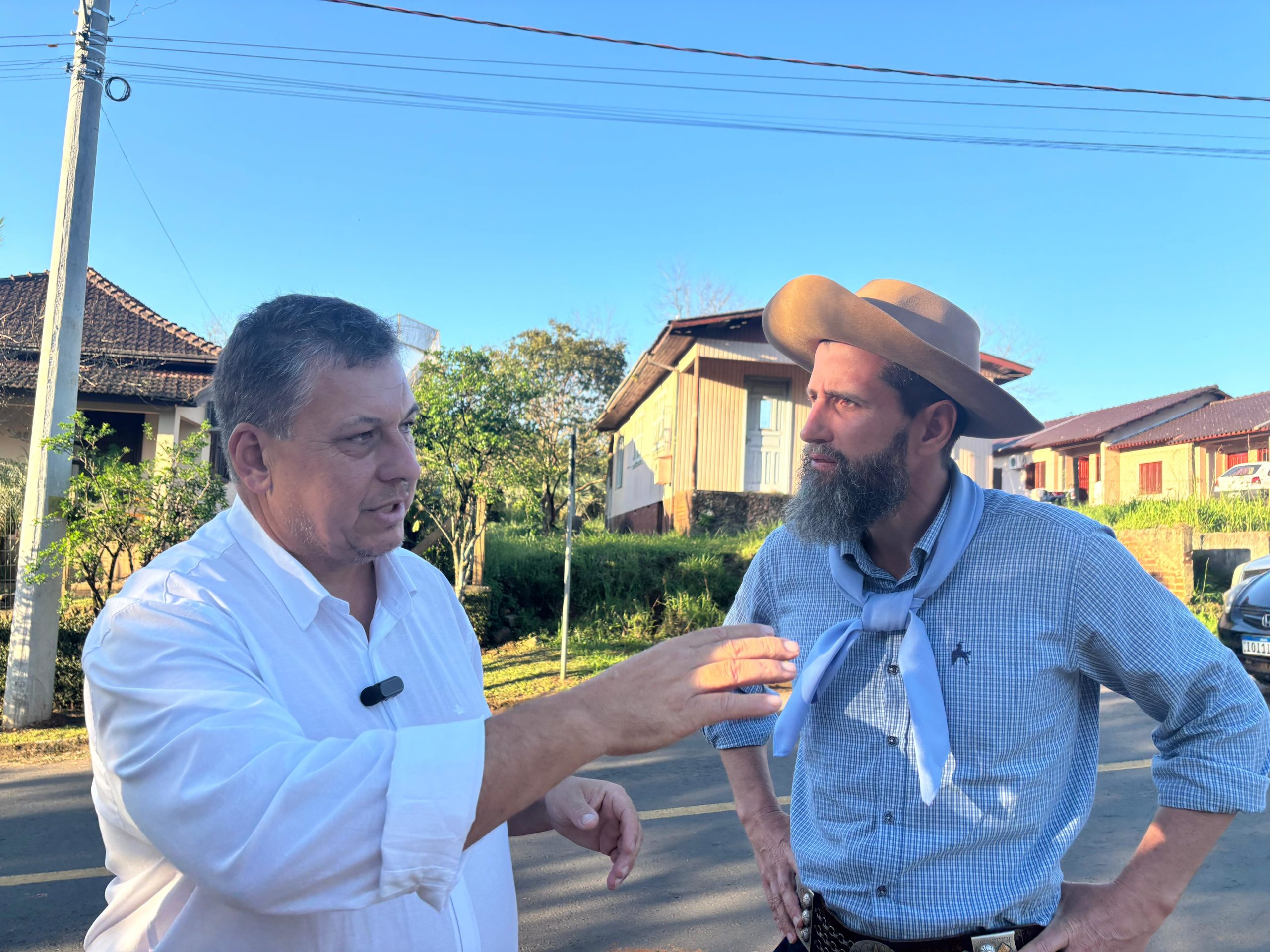 Foto: Luís Fernando Wagner/Rádio Independente | Dingola e Gaúcho da Geral
