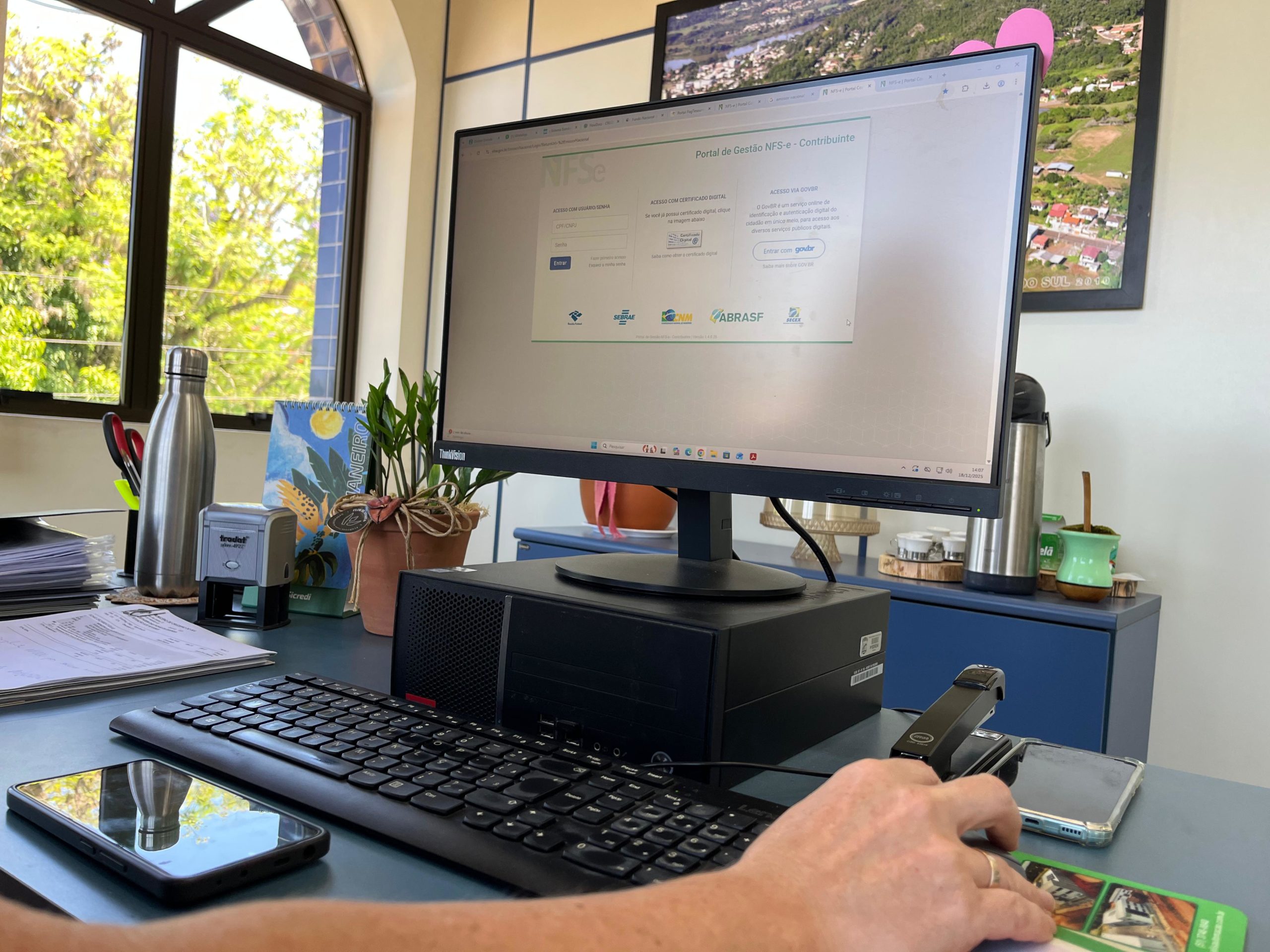 nfs-e Foto: Marcio Steiner