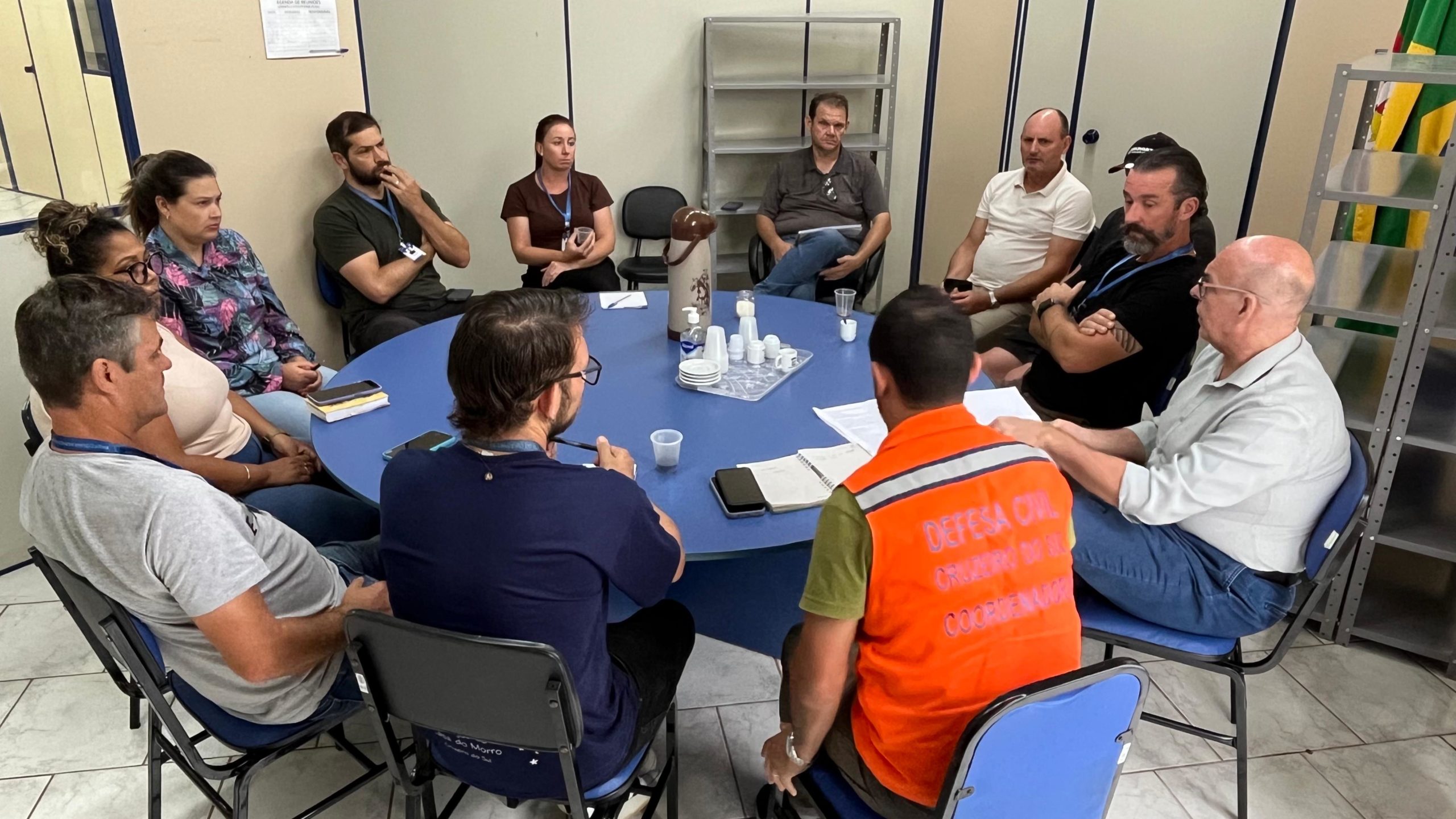 Defesa Civil convoca reunião com moradores para discutir plano de contingência contra desastres