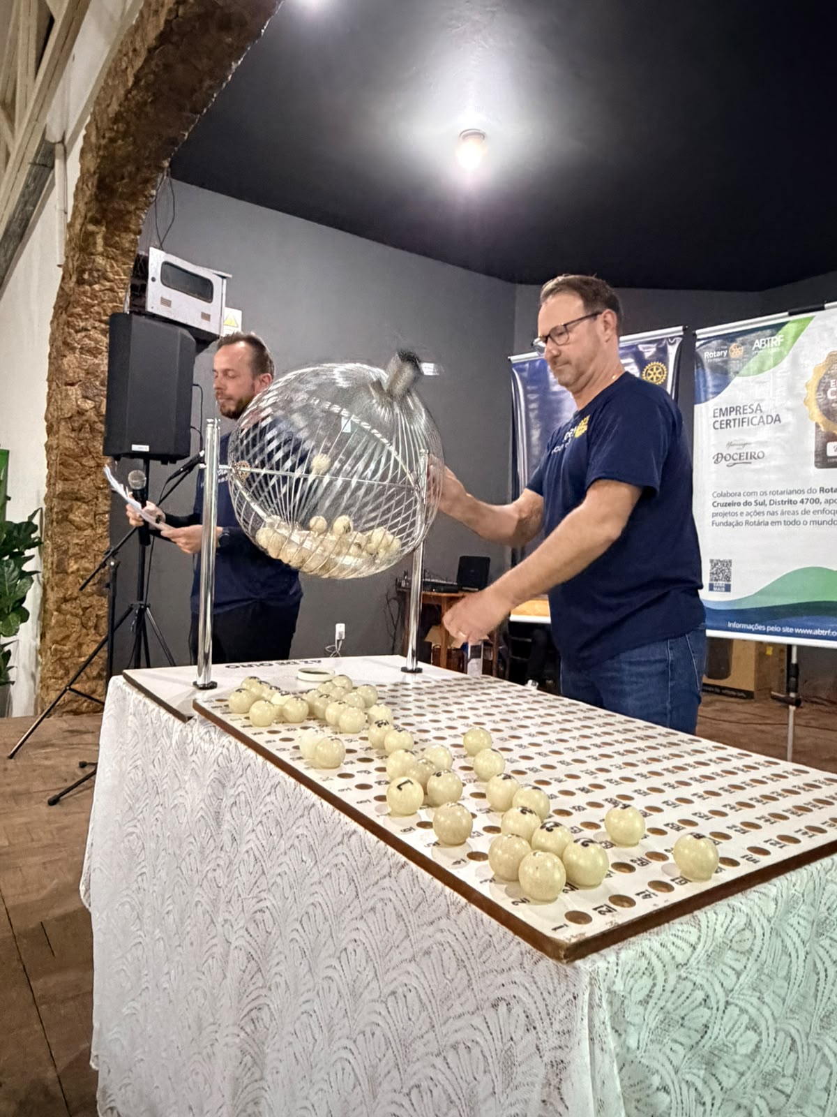 Bingo beneficente do Rotary supera expectativa e arrecada mais de R$ 10 mil para a APAE de Cruzeiro do Sul