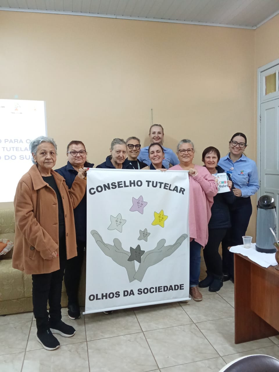 Conselho Tutelar participa de formação com equipe do TEAcolhe RS