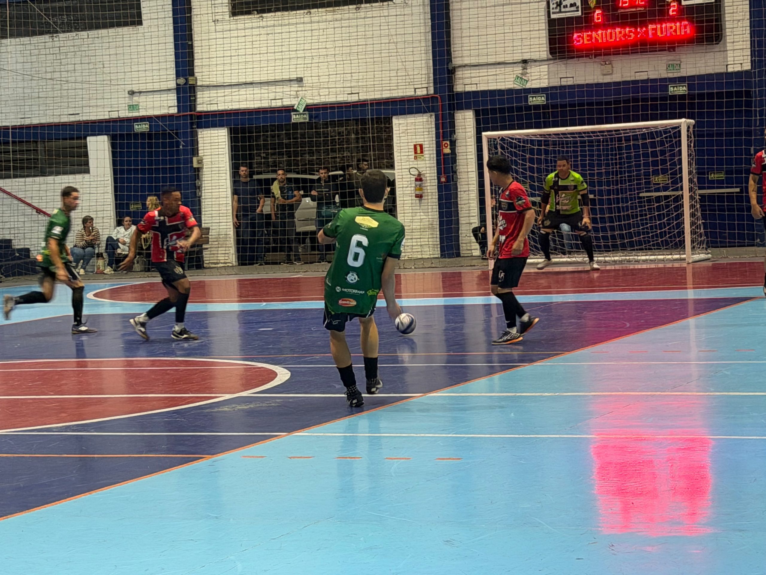 Dois empates na rodada desta terça-feira pelo Campeonato Municipal de Futsal