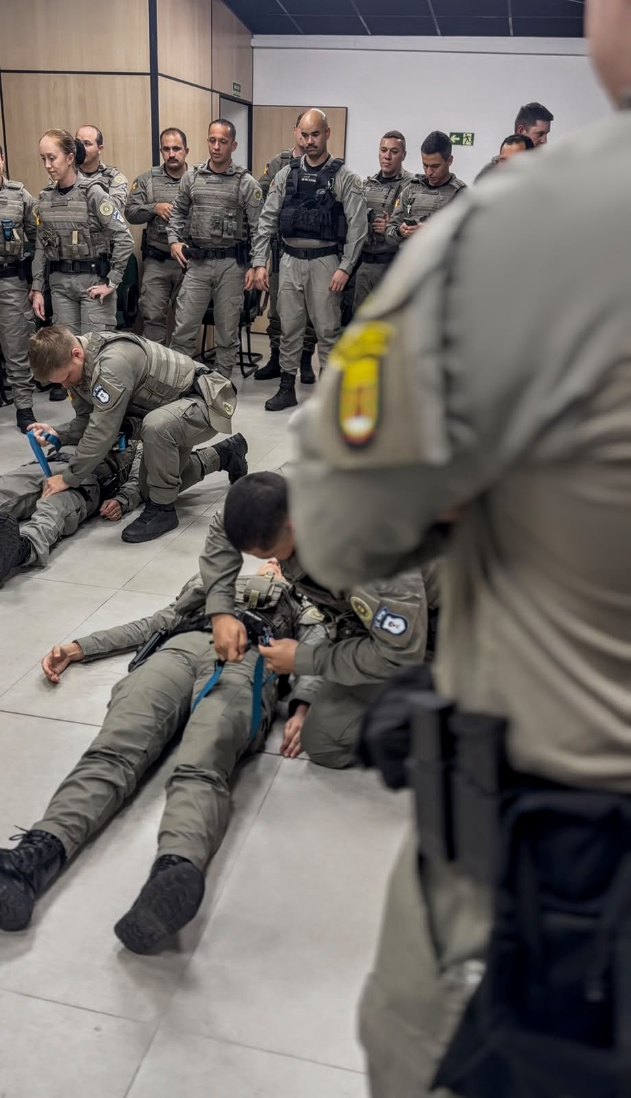 Brigada Militar capacita 29 policiais em atendimento pré-hospitalar em combate